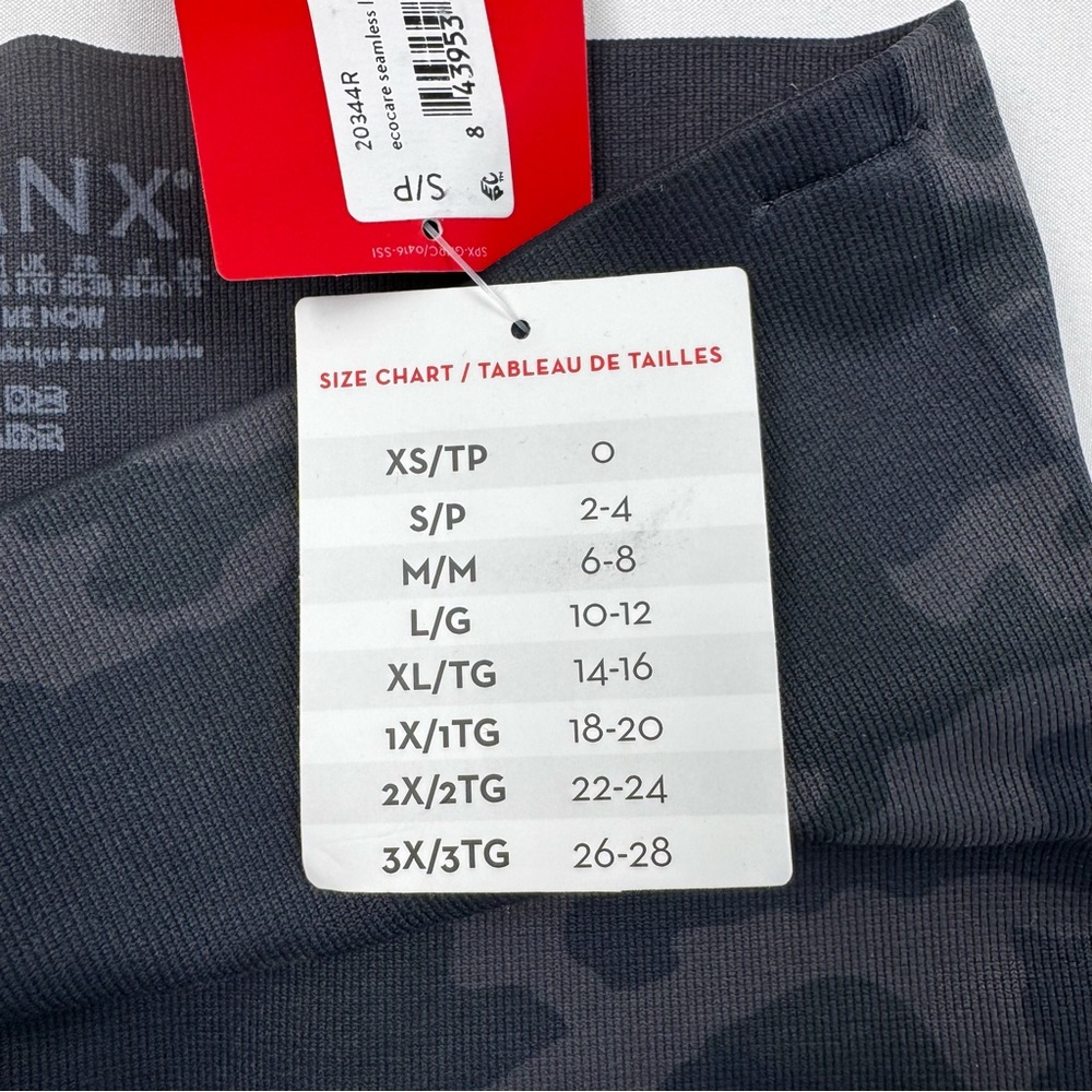 SPANX Women’s Look At Me Now Seamless Leggings Size Small 2-4 BlackCamo‎ Shaping - Picture 7 of 10